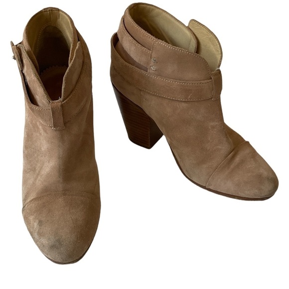 Rag and Bone Harrow Suede Leather Boots Size 38 - Picture 3 of 10